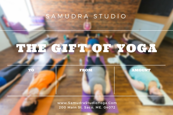 Yoga Class E-Gift Card  This Is Yoga Gift Vouchers